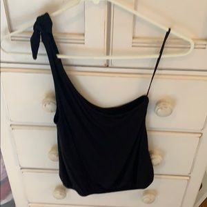 American eagle one shoulder top